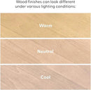 Plank+Beam Solid Wood Console Table, 46.25 Inch, Sofa Table, Narrow Entryway Table for Hallway, Behind The Couch, Living Room, Foyer, Easy Assembly, Blonde by CozyNest Decor