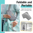 Travel Potty Seat for Toddler & Kid, Maliton Portable Potty Seat with Storage Bag, Foldable Potty for Toddler Travel, Non-Slip Potty Training Toilet Seat Cover with Splash Guard (Grey) by TinyTreasures Baby Boutique