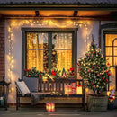 JMEXSUSS 272ft 800 LED Outdoor Christmas Lights, 8 Modes Warm White Christmas Tree Lights Green Wire, Waterproof Led Christmas String Lights for Outside Indoor Xmas Party Tree Decor by GreenHaven Gardens