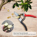TONMA Bypass Pruning Shears [Made in Japan] 8 Inch Heavy Duty Garden Shears for Gardening, Professional Hand Pruners Garden Clippers with Japanese SK4 Steel Blades, Ergonomic Non-Slip Grip by GreenHaven Gardens