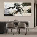 TAIJXAGSG Large Wall Art For Living Room Cool Robot Modern Minimalist Abstract Wall Art Canvas Painting Prints Black White Canvas Art Wall Decor Picture For Bedroom Office Home Wall Decor 29"X58" by CozyNest Decor