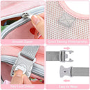 Accmor Toddler Harness Leash + Anti Lost Wrist Link, Cute Deer Kids Harness with Leash, Collapsible Child Leash Baby Walking Harness Protector Wristband Strap for Baby Girls Outdoor by TinyTreasures Baby Boutique