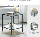 Signature Design by Ashley Ryandale Contemporary Accent Table, Antique Black by CozyNest Decor