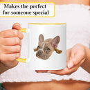 Personalized Mother's Day Coffee Mug, Custom Mum Photo Text 11 Oz Ceramic Mug, Customized Mom Gift Idea Picture Name Cup, Taza Cafe Personalizadas Fotos, Cute Gifts Mom Women Dad Men, Yellow by TinyTreasures Baby Boutique