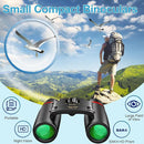 PISEZ 30X60 Compact Binoculars for Adults and Kids，Lightweight Foldable Easy Focus Small Binoculars for Bird Watching Hunting Concert Traveling Theater Opera Sightseeing by TinyTreasures Baby Boutique