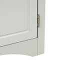Triangle Bathroom Storage Cabinet With Adjustable Shelves, Freestanding Floor Cabinet For Home Kitchen by HouseOfZazla