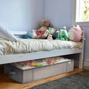 Closet Organizers and Storage - Maximize Space with Under Bed Storage Containers & Clothes Storage - Ideal Closet Organizer, Toy Storage Organizer & Underbed Storage (Grey, 2 Pack) by CozyNest Decor