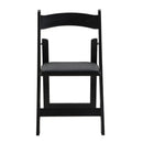 Solid Wood Upholstered Folding Chair Set, Dining Room (Set of 4) by HouseOfZazla