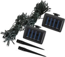 Pure Garden 2-Pack Solar Powered LED String Lights by GreenHaven Gardens