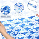 Shappy 2 Pcs Large Travel Laundry Bag Washable Waterproof Wet Dry Large Dirty Clothes Bag Bathing Workout(Shark) by TinyTreasures Baby Boutique