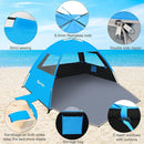 Gorich Beach Tent Sun Shelter for 3/4-5/6-7/8-10 Person with UPF 50＋ UV Protection, Lightweight & Easy Setup Beach Shade Canopy, Portable Beach Shade Tent Beach Cabana by TinyTreasures Baby Boutique