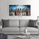 Brooklyn Bridge Canvas Wall Art Living Room City Wall Decor for Office Modern Pictures for Bedroom Wall Decor 20 x 40 Inch by CozyNest Decor