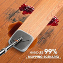 Mop and Bucket Set, Spin Mop with Separate Dirty Water System, Deep-Cleaning Mops for Floors, Versatile Mops for Walls by CozyNest Decor