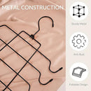 ZEDODIER Tank Top Hanger, 2 Pack Space Saving Bra Hangers, Non-Slip Hanging Sport Bras Holder, Closet Organizers and Storage for Camisoles Tank Tops Bras Ties Swimsuits Strappy Dress, Black by CozyNest Decor