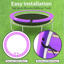 16FT/15FT/14FT/12FT/10FT Trampoline Safety Pad Replacement, Round Trampoline Spring Protection Cover, Fits 16FT/15FT/14FT/12FT/10FT Frames, Water-Resistant Trampoline Accessories by TinyTreasures Baby Boutique