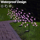 6 Pcs Pink Flamingos Yard Decoration Solar Flamingo Stake Lights Outdoor LED Yard Decorations for Pathway Lawn Patio Walkway Christmas, 29.5" Height by GreenHaven Gardens