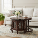 Vintage Round Nesting Coffee Table