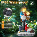 WINTS Solar Garden Gnome,Outdoor Gnome with Solar Lights Decor for Patio,Lawn,Yard,Balcony,Funny Gnomes Gifts for Women,Housewarming,Birthday by CozyNest Decor