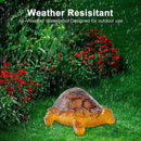 Solar Turtle Lights Deck Decorative Lighting Statue Lawn Patio Backyard Outdoor Garden Decoration Housewarming Gift by CozyNest Decor