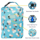 Breast Milk Cooler Bag with Ice Pack - Fits 4 Bottles Up to 9 Oz - Insulated Bag for Nursing Moms, Daycare, Travel by TinyTreasures Baby Boutique