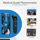Elate Non-Contact Forehead Thermometer for Adults and Kids, No-Touch Digital Baby Thermometer for Infants/Newborns, Medical Grade, FSA HSA Eligible, Touchless Temporal Thermometer for Fever by TinyTreasures Baby Boutique