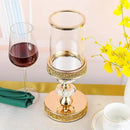 Candle Holder, Pillar Candle Holders, Crystal Candlesticks Holder for Wedding, Parties, Events, Chirstmas,Home Decor, Table Centerpieces CH028D (M) by CozyNest Decor