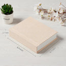 Photo Album 5x7 with Writing Space Linen Cover 5x7 Photo Album Book Holds 30 Photos Ideal for Wedding Theme-Album and Baby Photo Albums (Beige,30 Pockets) by TinyTreasures Baby Boutique