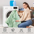 Bcareself Faux Fur Blanket Two Sided Ultra Soft Fluffy Reversible Fuzzy Throw Blanket for Women Men Double Sided Ombre Faux Luxe Faux Fur Thick Minky Blanket for Couch Bed by CozyNest Decor