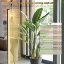 GLOWRIUM Standing Grow Light with Auto-Timer, 30W Vertical Grow Lights for Indoor Plants,3 Light Modes,201 LEDs,Detachable Full Spectrum Plant Lights for Wide Area Coverage in Indoor Plants (45 in) by GreenHaven Gardens