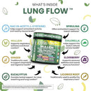 Clean Nutra Mullein NAC Supplement Spirulina Chlorella Ginger Licorice Mulberry Astragalus Root Oregano Turmeric with Chlorophyll Berries Detox Cleanse Respiratory Lung Health 90 Capsules by CozyNest Decor