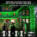 JMEXSUSS Green Lights for St Patrick's Day Decoration, 200 LED Green Christmas Lights Clear Wire, Connectable Green String Lights Indoor Outdoor for Spring Tree Garden St. Patricks Day Decor by GreenHaven Gardens