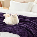 Bedsure GentleSoft King Size Blanket for Bed - Super Soft Cozy Blankets for Women Men Girls, Large Fuzzy Fleece Throw for Bedroom Decor, Purple,108x90 Inches by CozyNest Decor