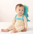 Feidoog Baby Head Protector Cushion Backpack with 3 Knee Pads for Walking & Crawling,Green by TinyTreasures Baby Boutique