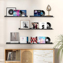 Fun Memories Picture Ledge Shelf, 24 Inch Floating Shelves Set of 2, Nursery Book Shelves for Toys Storage, Kids Bookshelf Wall Mounted for Wall Decor Books Photo Frames, Black by TinyTreasures Baby Boutique