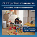 BLUEAIR Air Purifiers for Bedroom, HEPASilent Air Purifiers for Home, Air Purifiers for Pets Allergies Air Cleaner, Smart Air Purifier, Small Room Air Purifier, Virus Air Purifier, Blue Pure 411i Max by TinyTreasures Baby Boutique