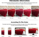 NEWCOSPLAY Faux Fur Throw Blanket Red Bubble Blanket Thick Warm Soft for Couch Sofa Bed 550GSM (Red, Throw(50"x60")) by CozyNest Decor