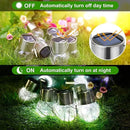 MAXvolador 12-Pack Hanging Solar Lights, Decorative Cracked Glass Ball Light, Solar Powered Waterproof Globe Lighting for Garden, Tree(Cool White) by GreenHaven Gardens