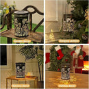 Butterfly Solar Lanterns Outdoor Waterproof, Metal Hanging Lantern for Yard, Patio, Backyard, Porch – Birthday Gifts for Women, Mom, Grandma, Butterfly Garden Decor for Lawn, Pathway, Landscape by GreenHaven Gardens