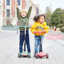 LOL-FUN Toddler Scooter for Kids Ages 3-12 Years Old Boy Girl with 3 Wheel LED Lights, Extra-Wide Childrens Foldable Kick Scooter Kids Ages 3-5 with 4 Adjustable Height and Lean-to-Steer by TinyTreasures Baby Boutique