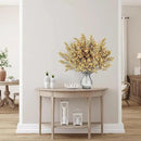 Sggvecsy 15 Pcs Babys Breath Artificial Flowers Gypsophila Bouquets Bulk Real Touch Fake Silk Flowers for Home Wedding DIY Floral Arrangement Kitchen Table Centerpiece Christmas Decoration (Gold) by CozyNest Decor
