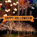 100LIGHTS Orange Extra-Bright with End Connectors Halloween Decorative Lights 5.98m UL Certified Mini String Light Set Waterproof for Halloween Home Garden Christmas Tree Party Patio Wedding by CozyNest Decor