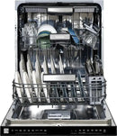 Kenmore 24" Built-in Stainless Steel Tub Dishwasher EasyFlex 3rd, SmartWash, UltraWash, TurboDry, MoreSpace Plus Adjustable Rack, Energy Star Certified, White by CozyNest Decor