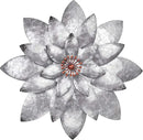 EASICUTI Bohemian Galvanized Metal Flower Wall Decor Metal Wall Art Decorations Hanging For Indoor Outdoor Home Bathroom Kitchen Dining Room Bedroom Living Room Or Wall Sculptures 12 Inch by GreenHaven Gardens