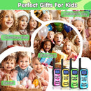 Qniglo Walkie Talkies for Kids Rechargeable 2 Pack,Camouflage Walky Talky for Children's Day Christmas Birthday Gifts Toys for Age 3-12 Boys Girls by TinyTreasures Baby Boutique