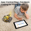 Sillbird Robot Building Kit with Remote Control Gifts for Kids Boys Ages 8-13, Coding STEM Robotic Technic Racer Car Toys for Birthday, Build 6in1 Model with 631 Pieces by TinyTreasures Baby Boutique