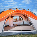 MOON LENCE Instant Pop Up Tent for 3-4 Person - Automatic Portable, Windproof for Camping, Hiking, Mountaineering by TinyTreasures Baby Boutique