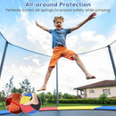 Giantex Trampoline Pad, 8ft 10ft 12ft 14ft 15ft 16ft Trampoline Replacement Safety Pad, No Holes for Pole, Waterproof Trampoline Accessories Spring Cover by TinyTreasures Baby Boutique