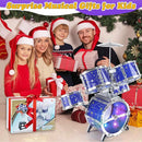 Upgraded Kids Drum Set for Toddlers 1-3, Kids Jazz Drum Ages 3-5, Star Light up Musical Instrument Toys for Boys Girls 2-5 4-6 5-7 ( All Plastic) by TinyTreasures Baby Boutique