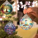 Stained Glass Suncatcher, Jocidea Lighthouse Ornament, Christmas Ornaments, Holidays Ornaments, Christmas Tree Decor, Lighthouse Decor for Home, Lighthouse Gifts by GreenHaven Gardens