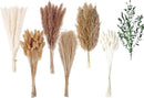 123 PCS Dried Flower Bouquet – Pampas Grass, Floral Decor for Home, Wedding, and Boho Style | Perfect for Vases, Fall, Spring, Summer, and Winter Arrangements by CozyNest Decor